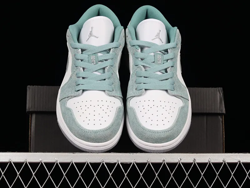 All categories Air Jordan Jordan series basketball shoes Air Jordan 1 Low Z version Air Jordan 1 Low "New Emerald" AJ1 Joe 1 Emerald Blue Retro basketball shoes DN3705-301